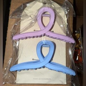 Ettika Hair Accessories Claw Clips Set of 2 New in Package